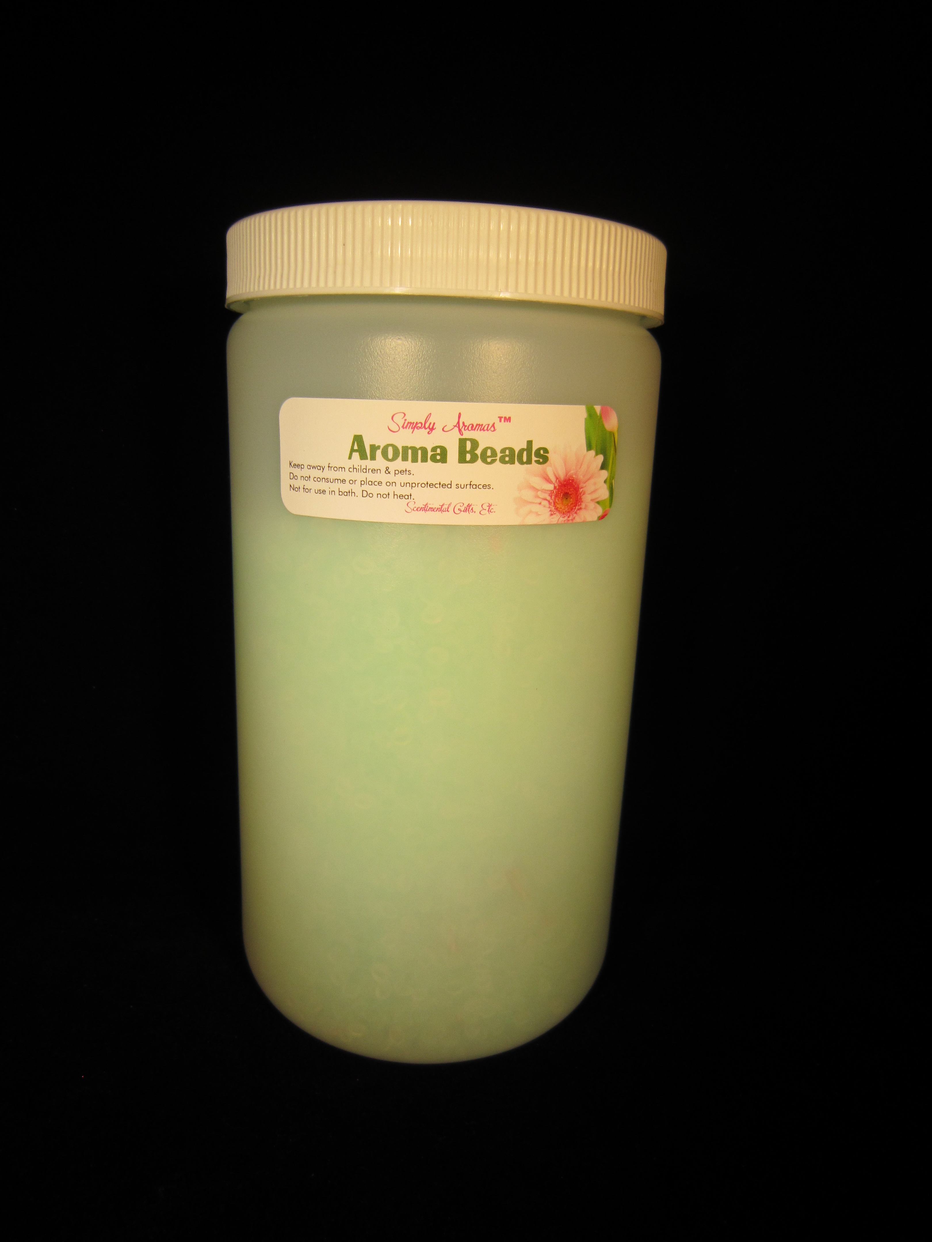 (image for) Scented Aroma Beads 1 lb. HDPE Jar