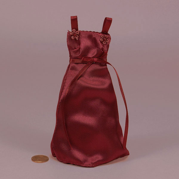 Prom Dress Organza Bag Burgundy
