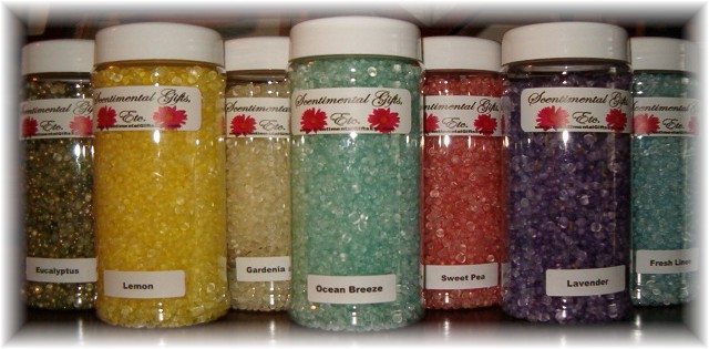 Aroma Beads Plastic Jars