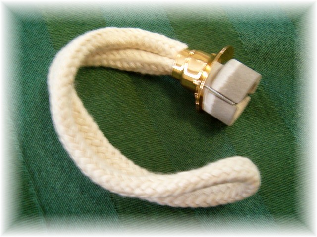Set of 12 Gold Fragrance Lamp Wick Regular Size