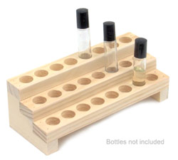 Small Body Oil Display Rack (Holds 24 1/3 oz. Roll-on Bottles)