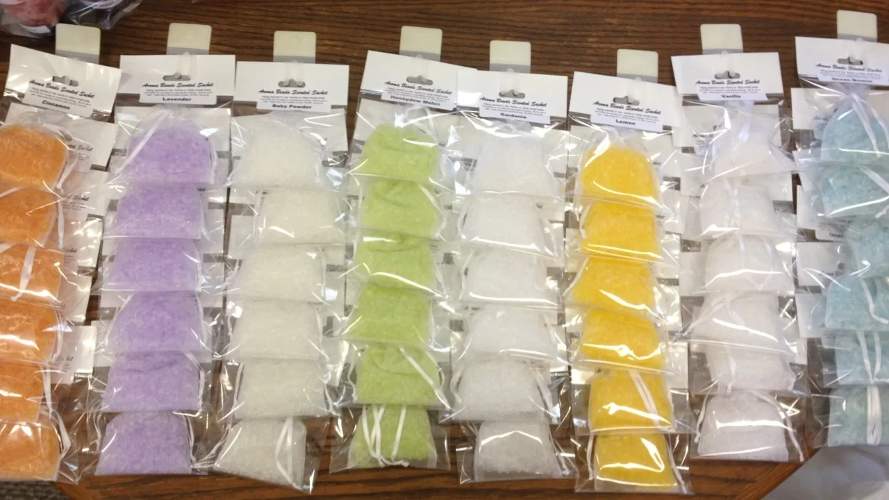 (image for) 48 Aroma Beads Sachets 1 oz. Best Sellers- Ind. Wrapped
