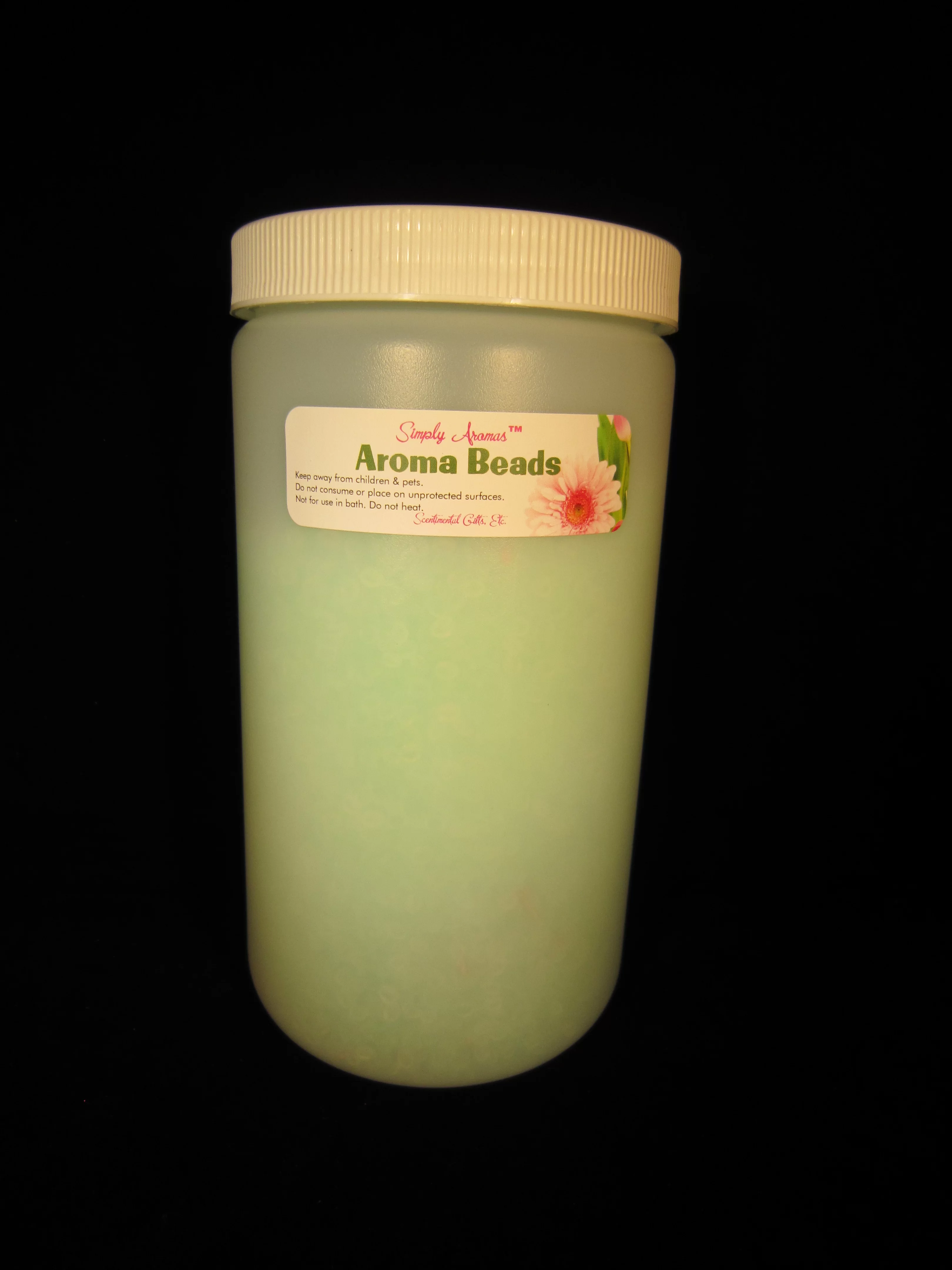 (image for) Scented Aroma Beads 1 lb. HDPE Jar